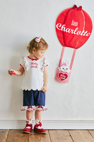 新品未使用＊レア＊シャーリーテンプル＊限定ノベルティ＊うさぎミニバスタオル＊希少 ♡New Arrival News♡うさぎぬいぐるみプリントシリーズ発売の
