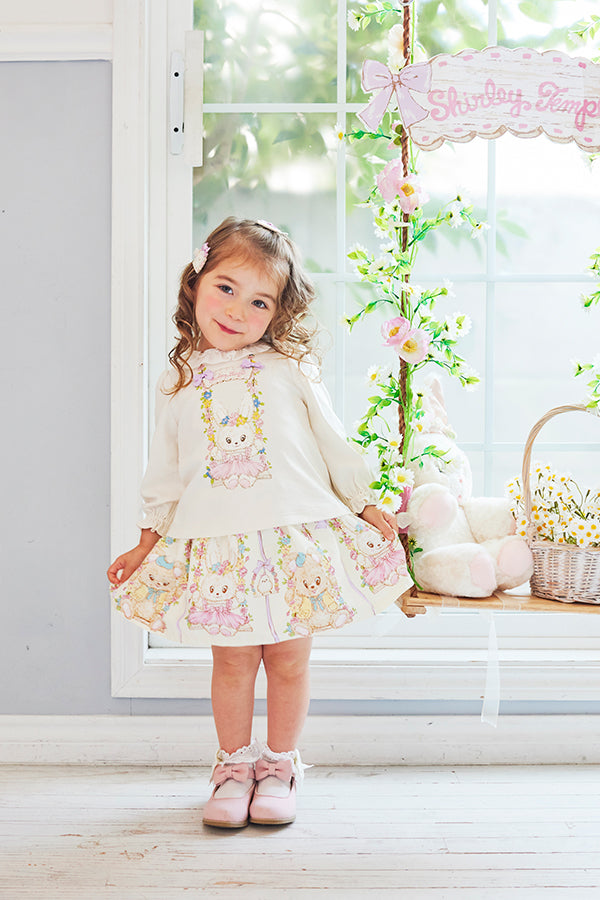 美品シャーリーテンプルチュニックパンツセットアップフラワーチュニック　130 BABY BOTTOMS – Shirley Temple Online Store