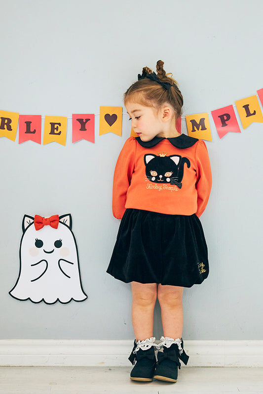 くろねこアップリケプルオーバー（Toddler）