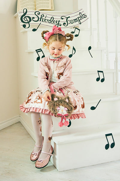 こねこ＆メロディープリントスカート（Toddler）
