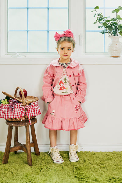 赤ずきんプリントタータンフリルカットソー（Toddler）