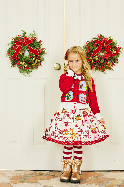 ハッピーホリデープリントスカート（Toddler）