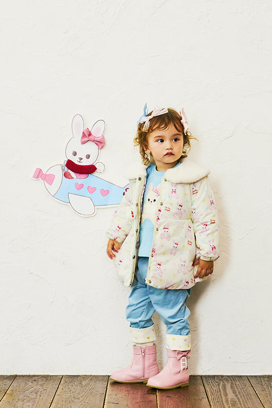 シャルロットぬいぐるみプリントタフタコート（Toddler）