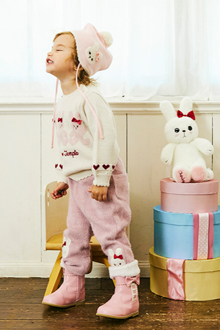 新品　シャーリーテンプル　うさぎマスコット　パンツ 新品 シャーリーテンプル うさぎマスコット パンツ 新品 シャーリー