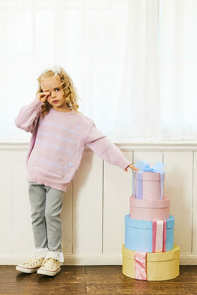 メッセージロングニット（Toddler）