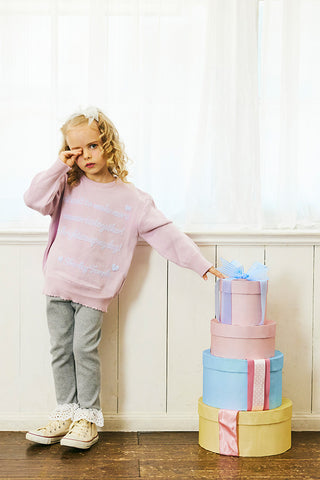 メッセージロングニット（Toddler）