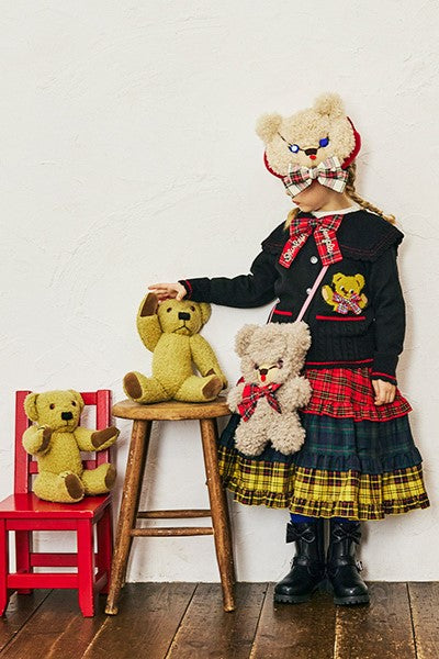 ベアぬいぐるみベレー帽