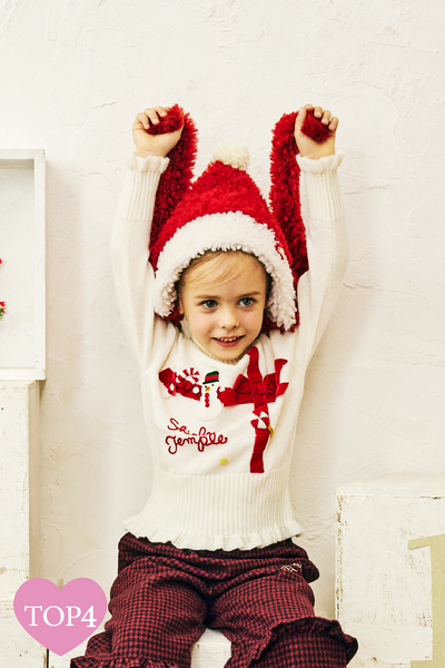 クリスマスギフトニットプルオーバー（Toddler）