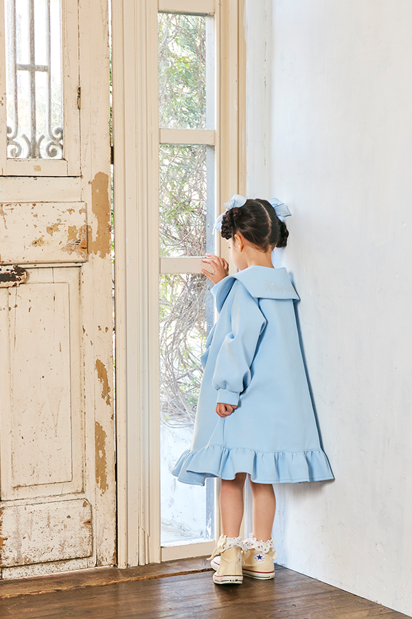 セーラーカラーカジュアルワンピース(Toddler) – Shirley Temple