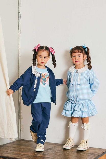 デニム風フリルスカート(Toddler)