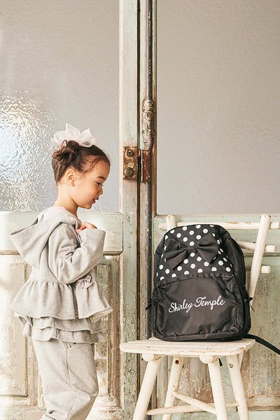 ドットリボンリュック