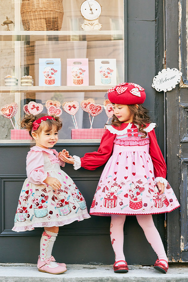 スイートハートプリントワンピース（Toddler） – Shirley Temple
