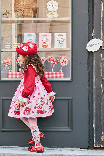 ハートレースカラーブラウス（Toddler）