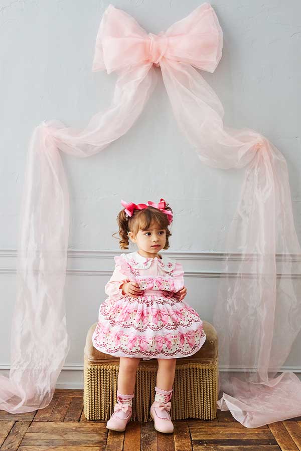 Ribbon＆Lace Print – Shirley Temple Online Store