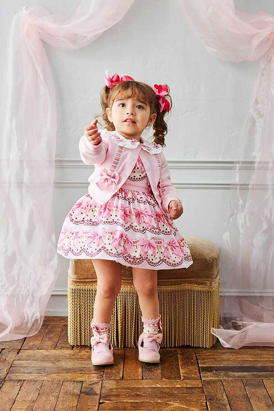 はしごリボンカットソーカーディガン（Toddler）