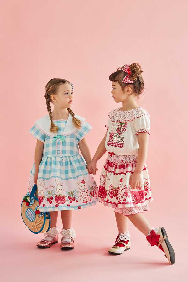Strawberry bunny teatime – Shirley Temple Online Store