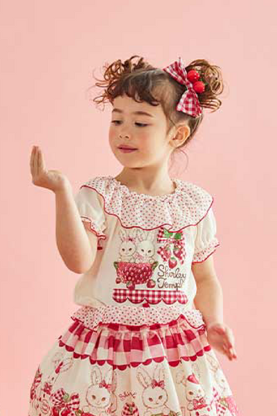 ストロベリーバニープルオーバー（Toddler）