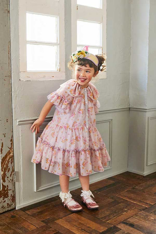 チュールブーケプリントワンピース（Toddler）