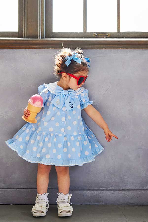 【Shirley Temple】新品・タグ付き♡パフェ柄水玉ワンピース 80 ONE PIECE – Shirley Temple Online Store