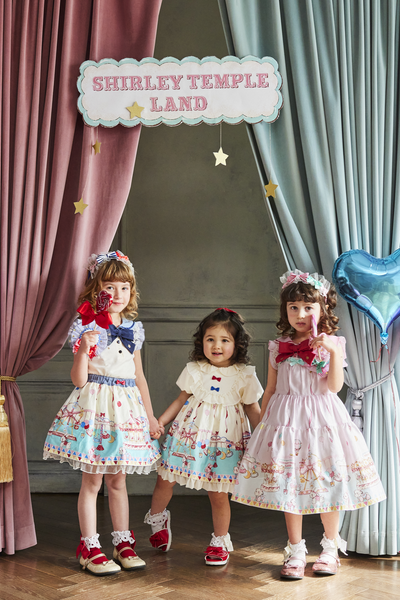 シャーリーテンプルランドプリントジャンパースカート（Toddler）
