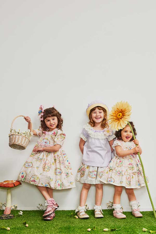 おやゆび姫フラワープリントキュロット（Toddler）