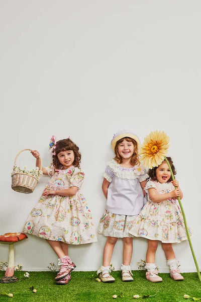おやゆび姫フラワープリントキュロット（Toddler）
