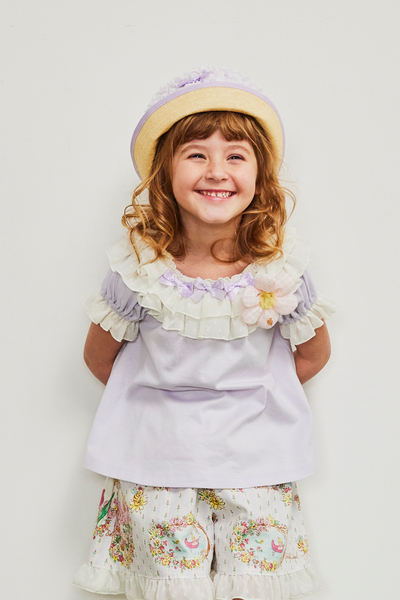 ダブルフリルリボンプルオーバー（Toddler）