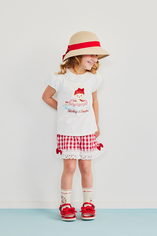 シャルロットスイムプリントパフTシャツ（Toddler）