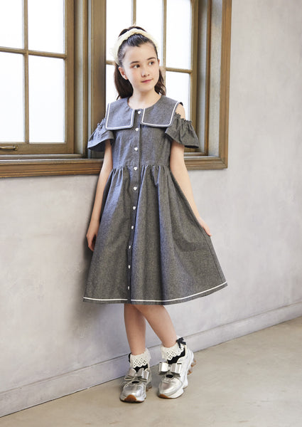 オフショルセーラーワンピース（Toddler）