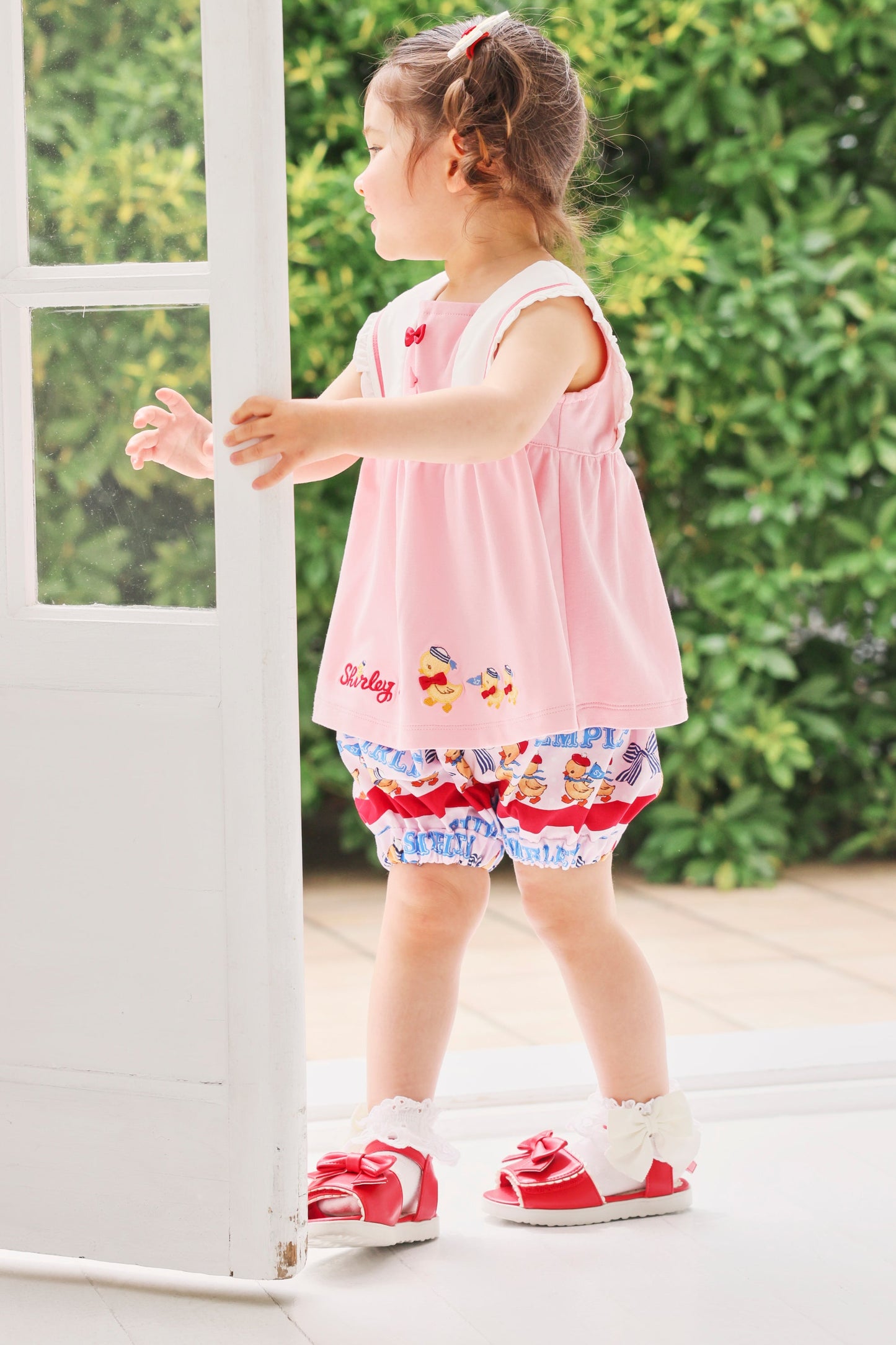 アヒルおさんぽプリントパンツ（Toddler）