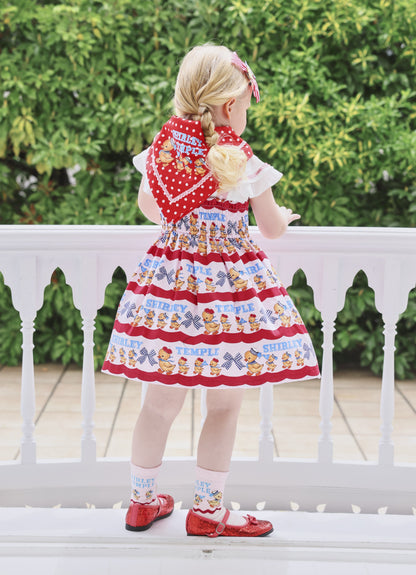 アヒルおさんぽプリントジャンパースカート（Toddler）