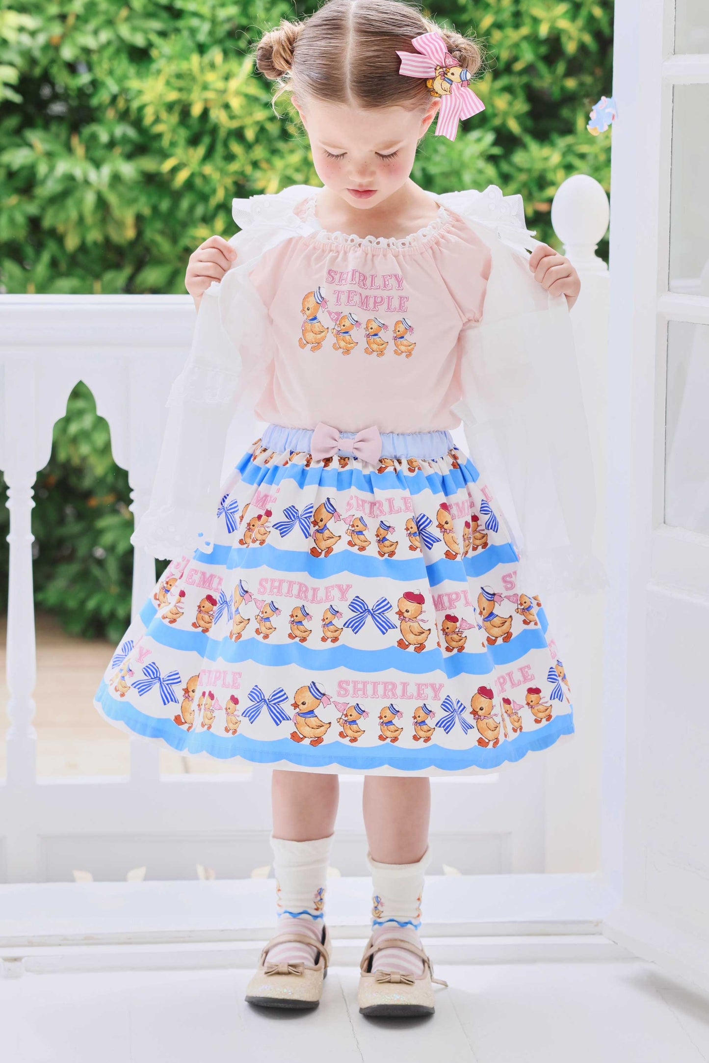 アヒルおさんぽプリントスカート（Toddler）