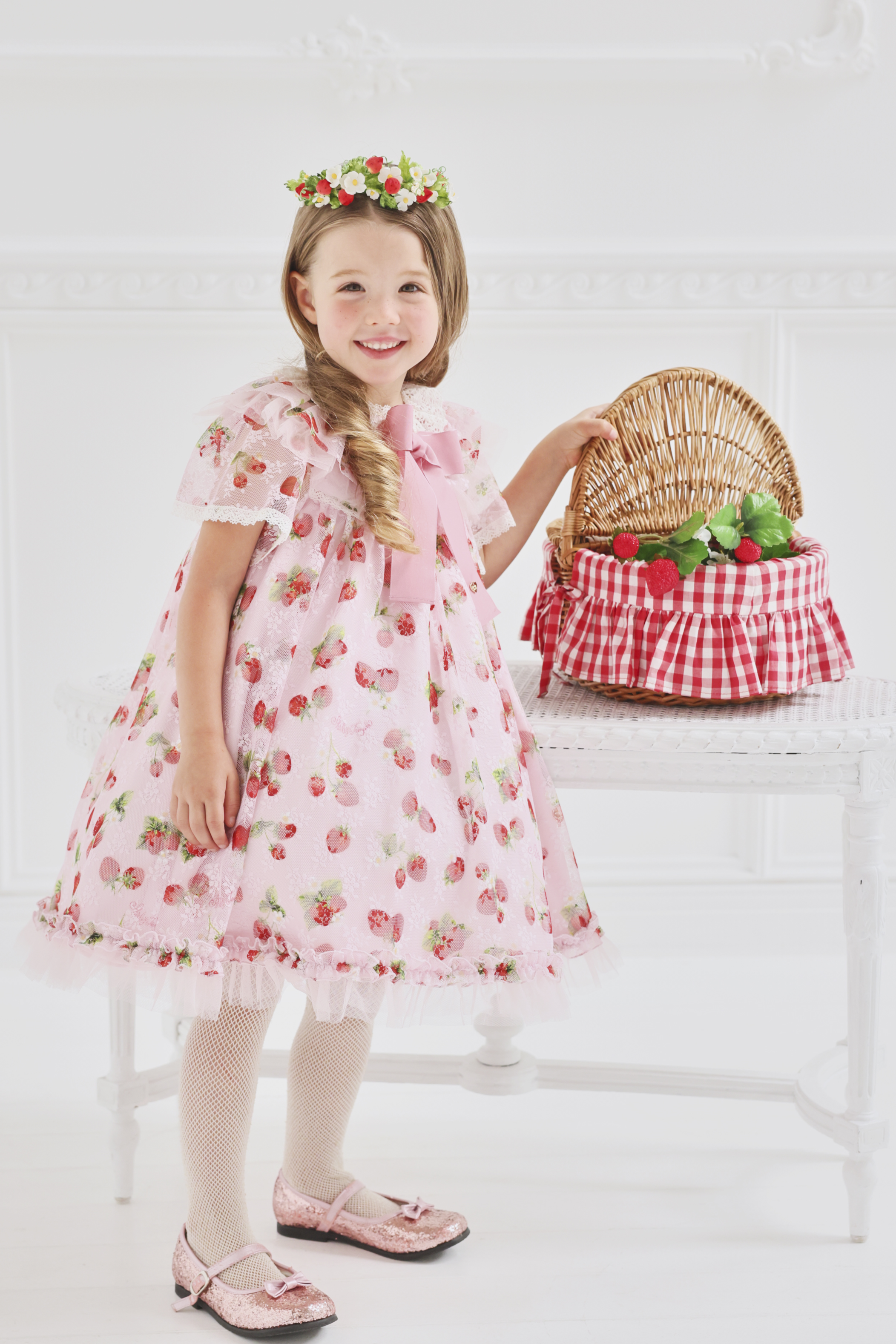 シャーリーテンプル クレープ ワンピース 100 TODDLER 100～140