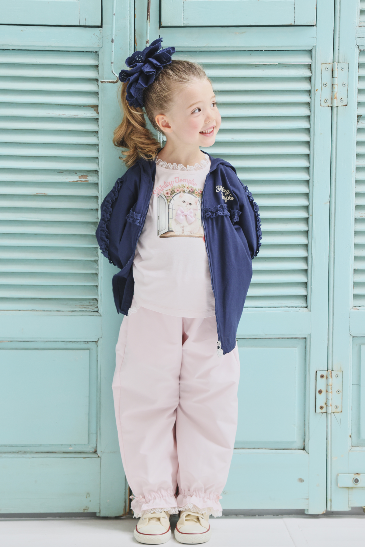 リボンレースUVカットパンツ（Toddler）