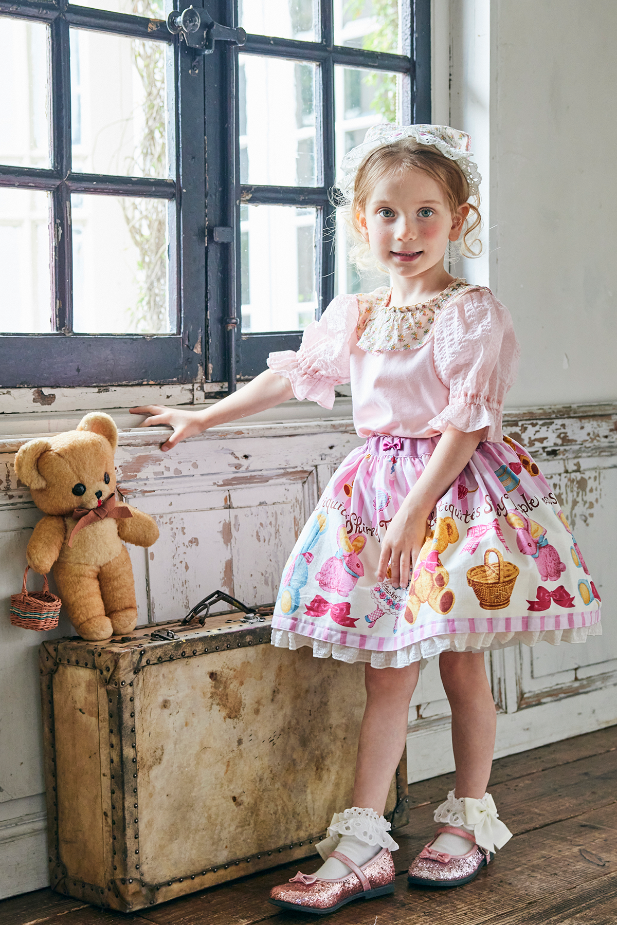 アンティークマーケットプリントスカート（Toddler）