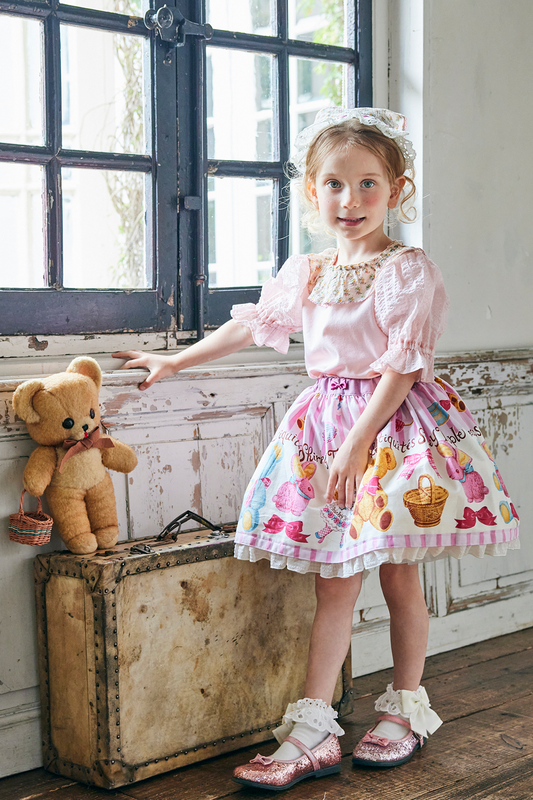 アンティークマーケットプリントスカート（Toddler）