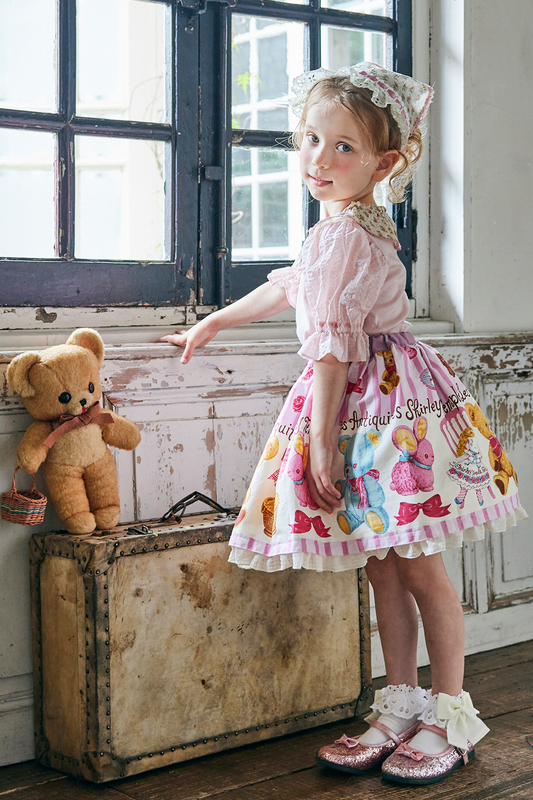 アンティークマーケットプリントスカート（Toddler）