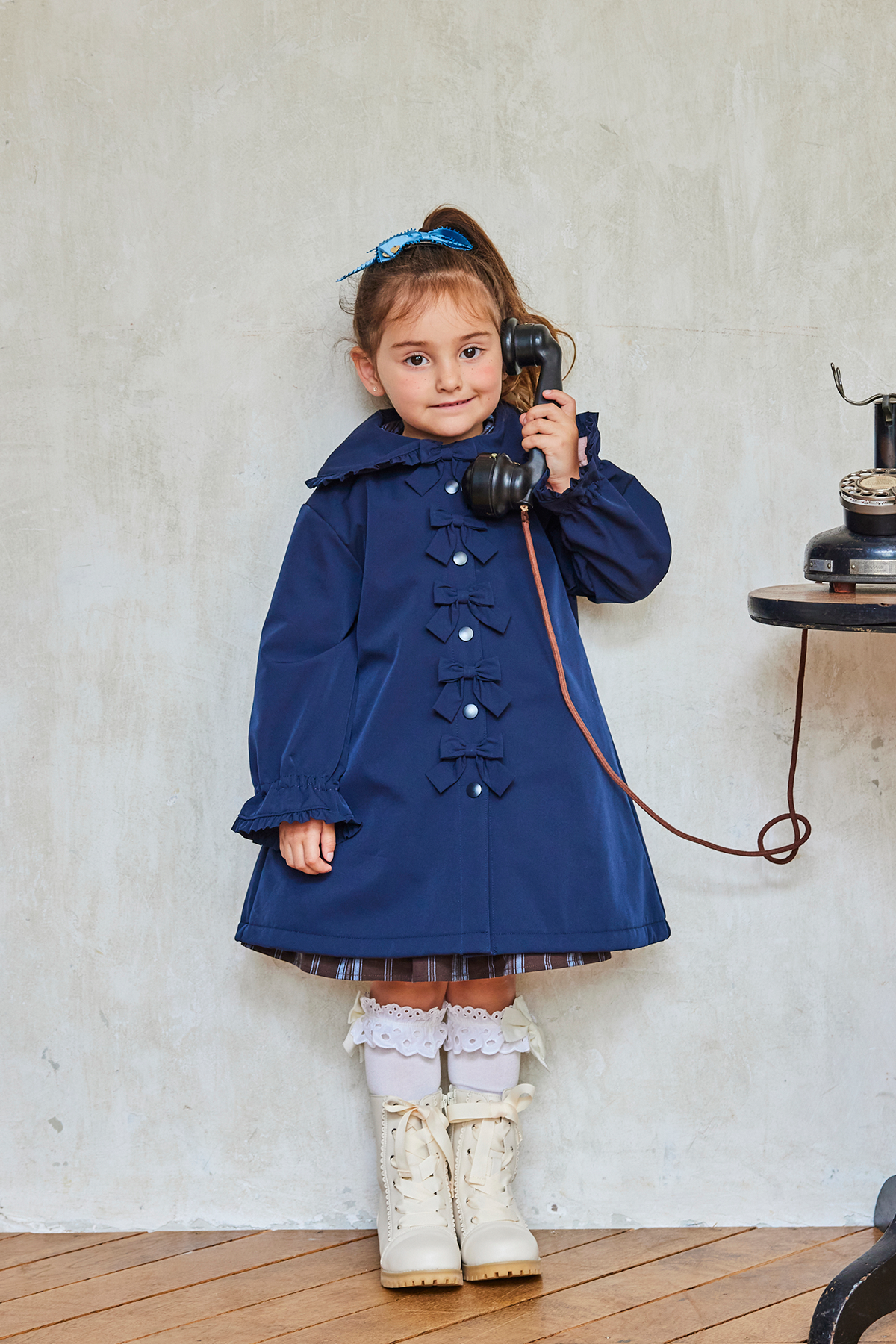 Aラインリボンコート（Toddler）