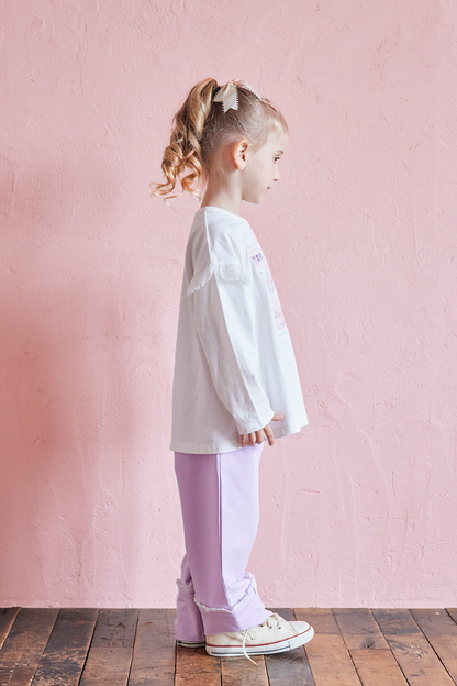 ９分丈ロールアップ風パンツ（Toddler）