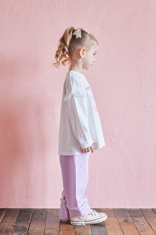 ９分丈ロールアップ風パンツ（Toddler）