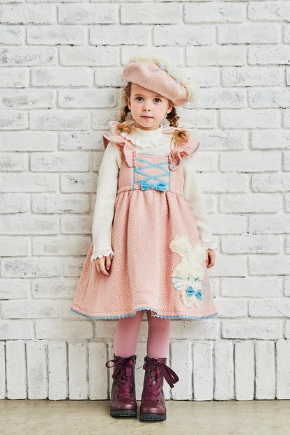 レース付きリブプルオーバー（Toddler）