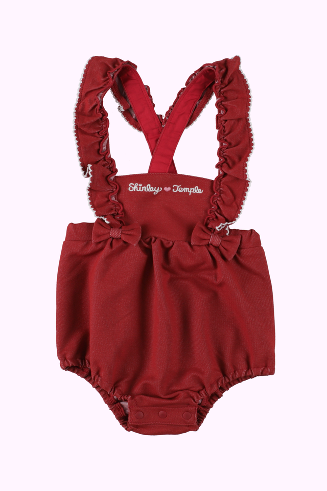 うさぎアップリケショートオール – Shirley Temple Online Store