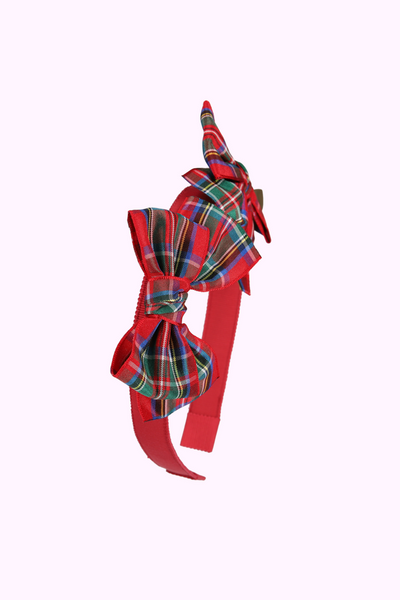 タータンリボンカチューシャ（Toddler）