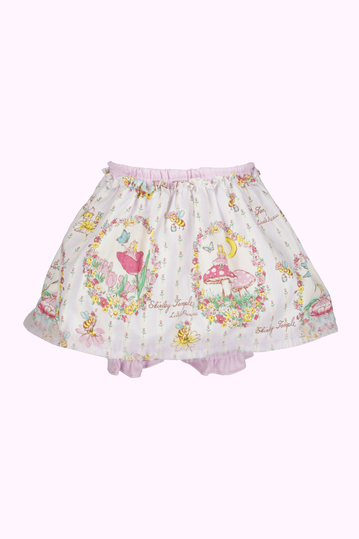 おやゆび姫フラワープリントパンツ付きスカート（Baby）