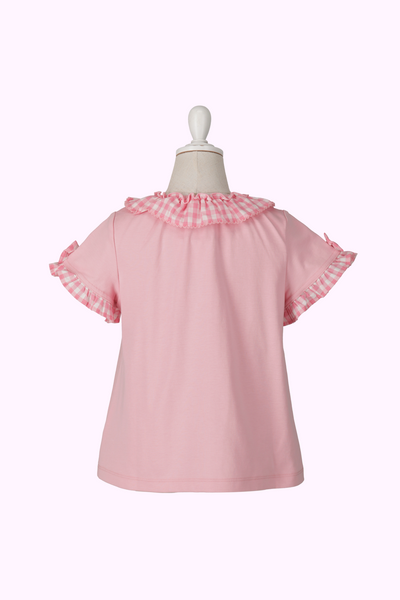 ギンガムリボンAラインTシャツ（Baby）