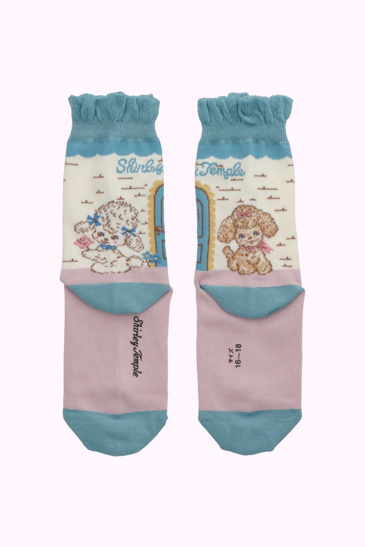 わんちゃんフラワーハウスソックス（14～23cm）