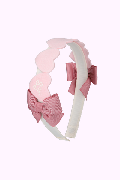 ハートハートカチューシャ