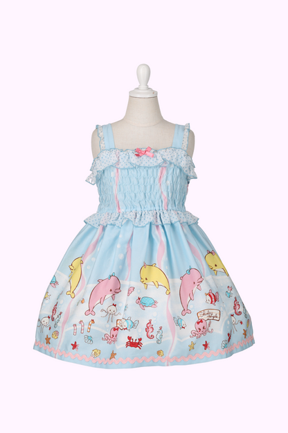 マリンフレンズプリントサンドレス（Toddler）