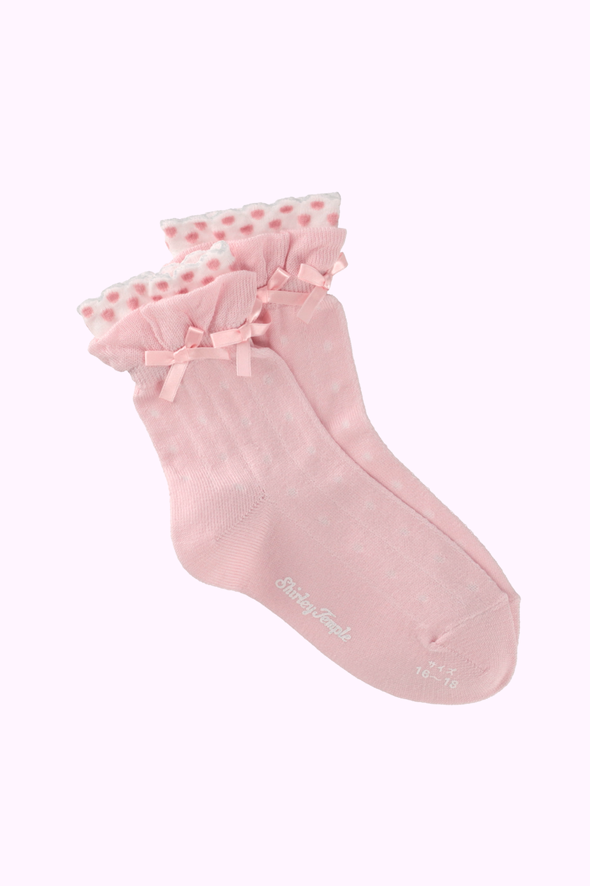 ドット透かし柄ソックス（9~13cm）