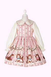 こねこ＆メロディープリントワンピース（Baby）